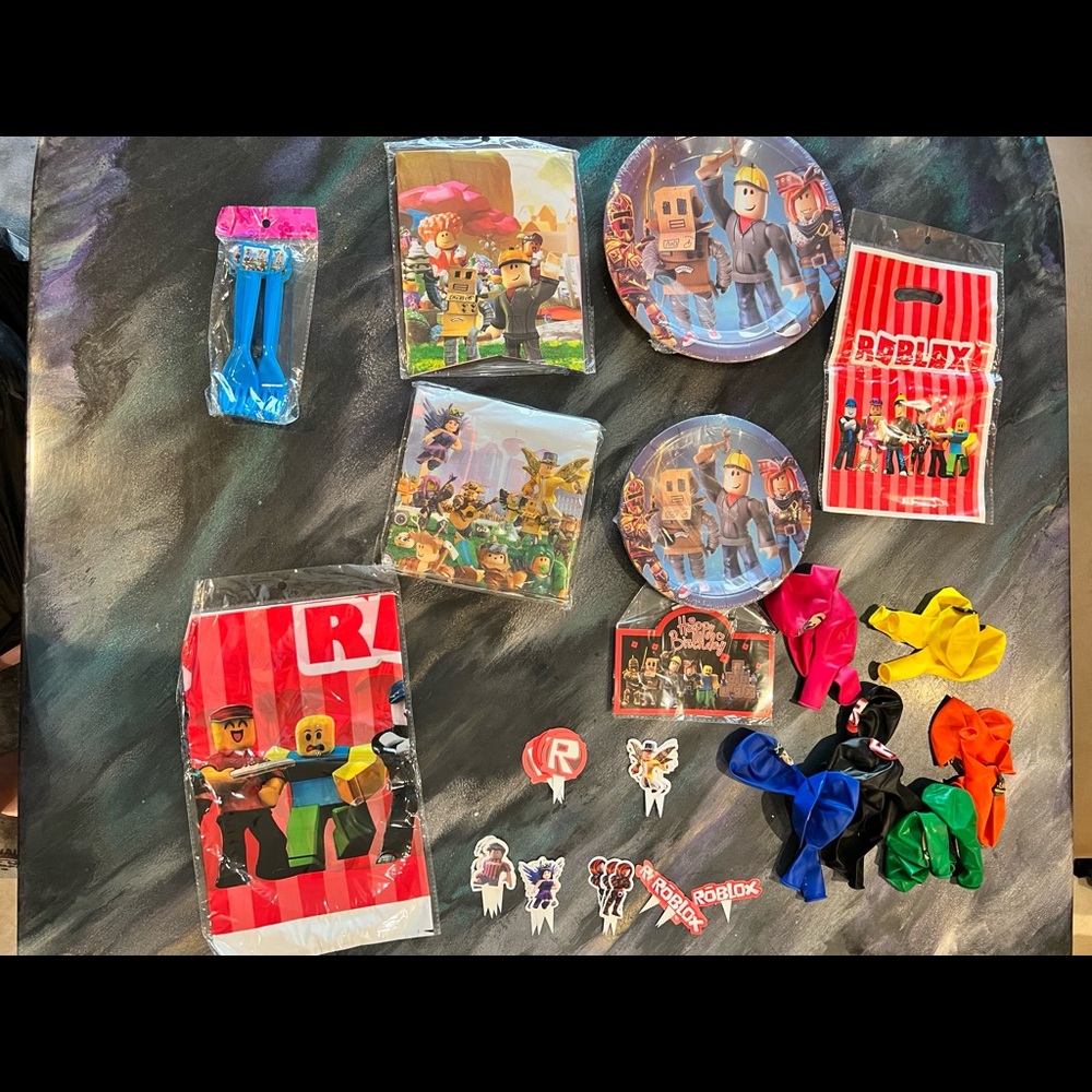 Robot Birthday Party Supplies, Party Decorations for 10 Guests
